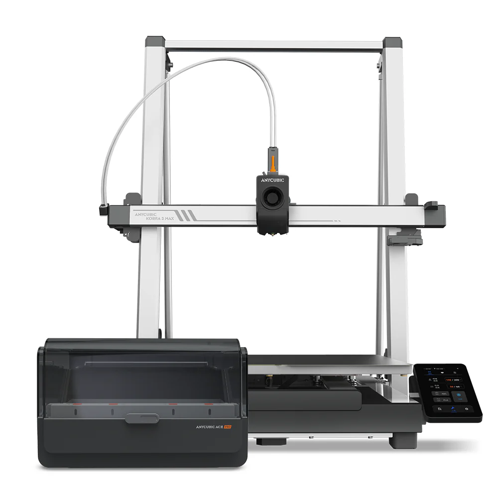 Anycubic Kobra 3 Max Combo, druk wielokolorowy z dużą prędkością 600 mm/s, duża objętość robocza 420 x 420 x 500 mm - Image 10