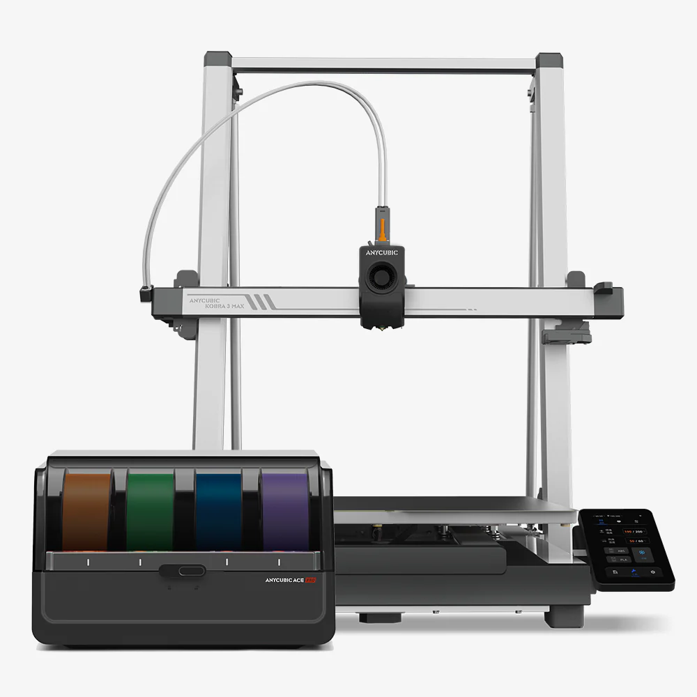 Anycubic Kobra 3 Max Combo, druk wielokolorowy z dużą prędkością 600 mm/s, duża objętość robocza 420 x 420 x 500 mm - Image 9