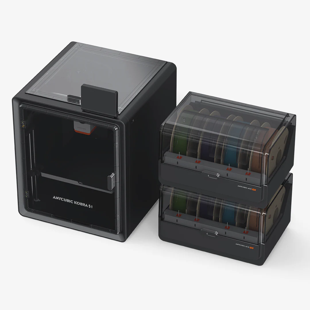 Anycubic Kobra S1 Combo, 4 wspaniałe kolory, inteligentne suszenie podczas drukowania, wbudowana kamera, duża prędkość 600 mm/s i wytłaczarka z głowicą bez zatykania w temperaturze 320°C - Image 9